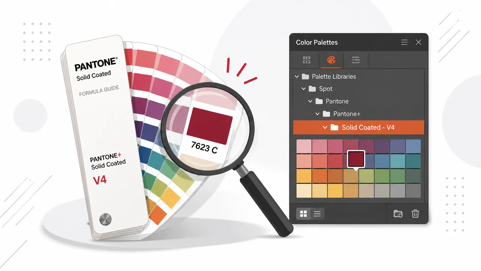 Can't find specific Pantone Color in CorelDraw